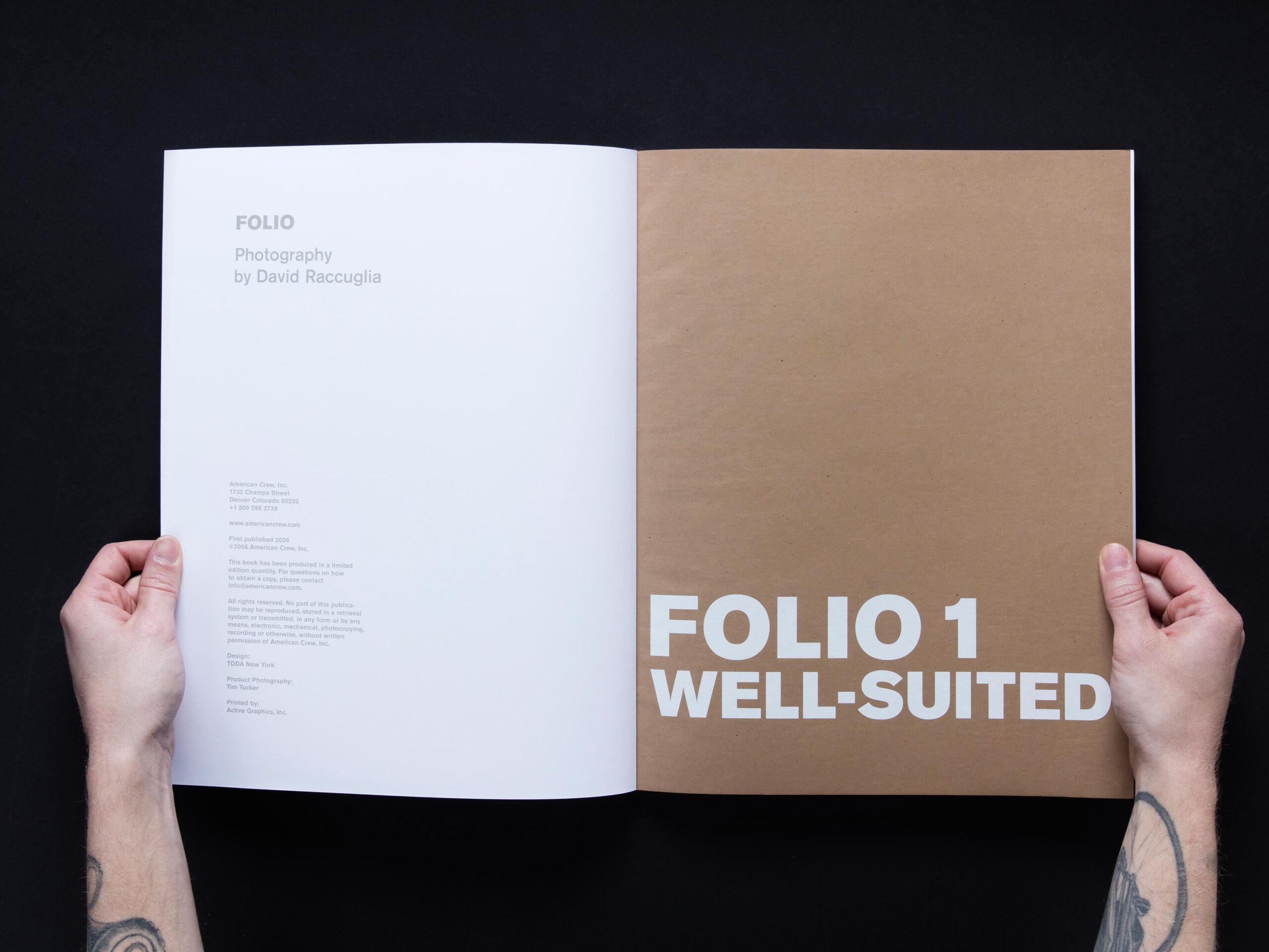  - American Crew Folio